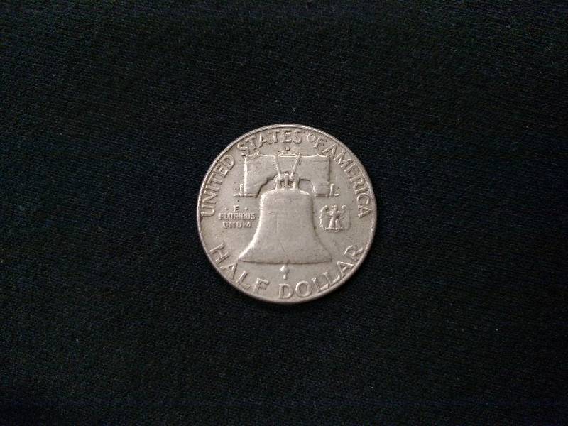 1962 D Franklin Silver Half Dollar...