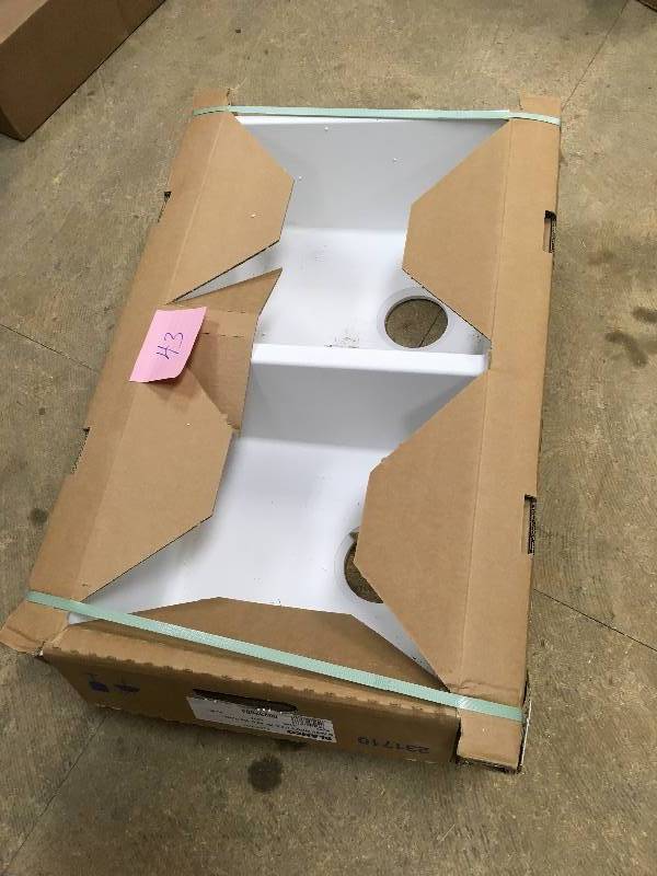 lot 43 image: Blanco Silgrant Precis 2.0 16 Kitchen Sink White not used