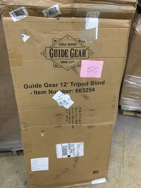 lot 50 image: Guide Gear Tripod Hunting Blind not used
