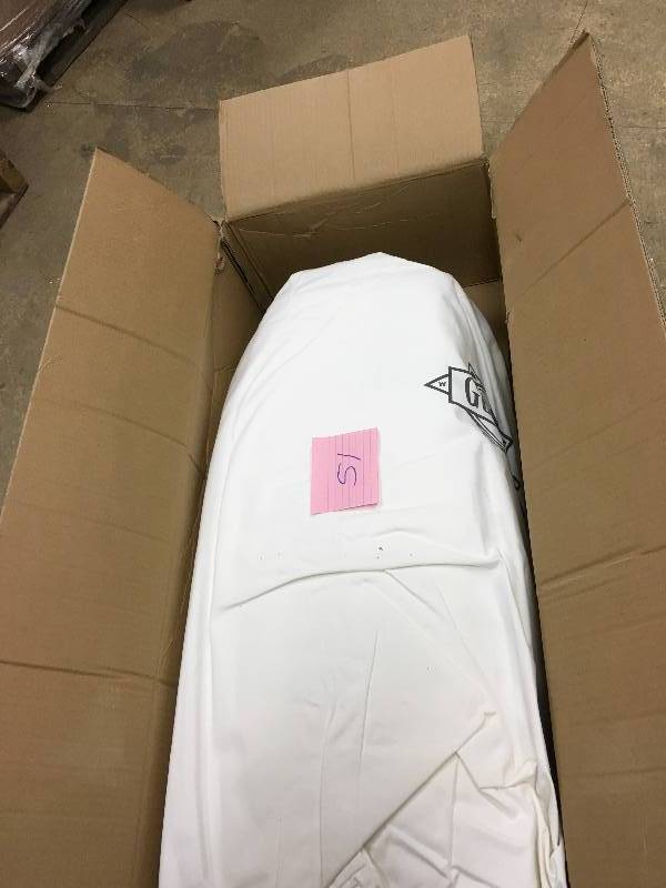lot 51 image: Guide Gear 10 x 12 Canvas Wall Tent not used