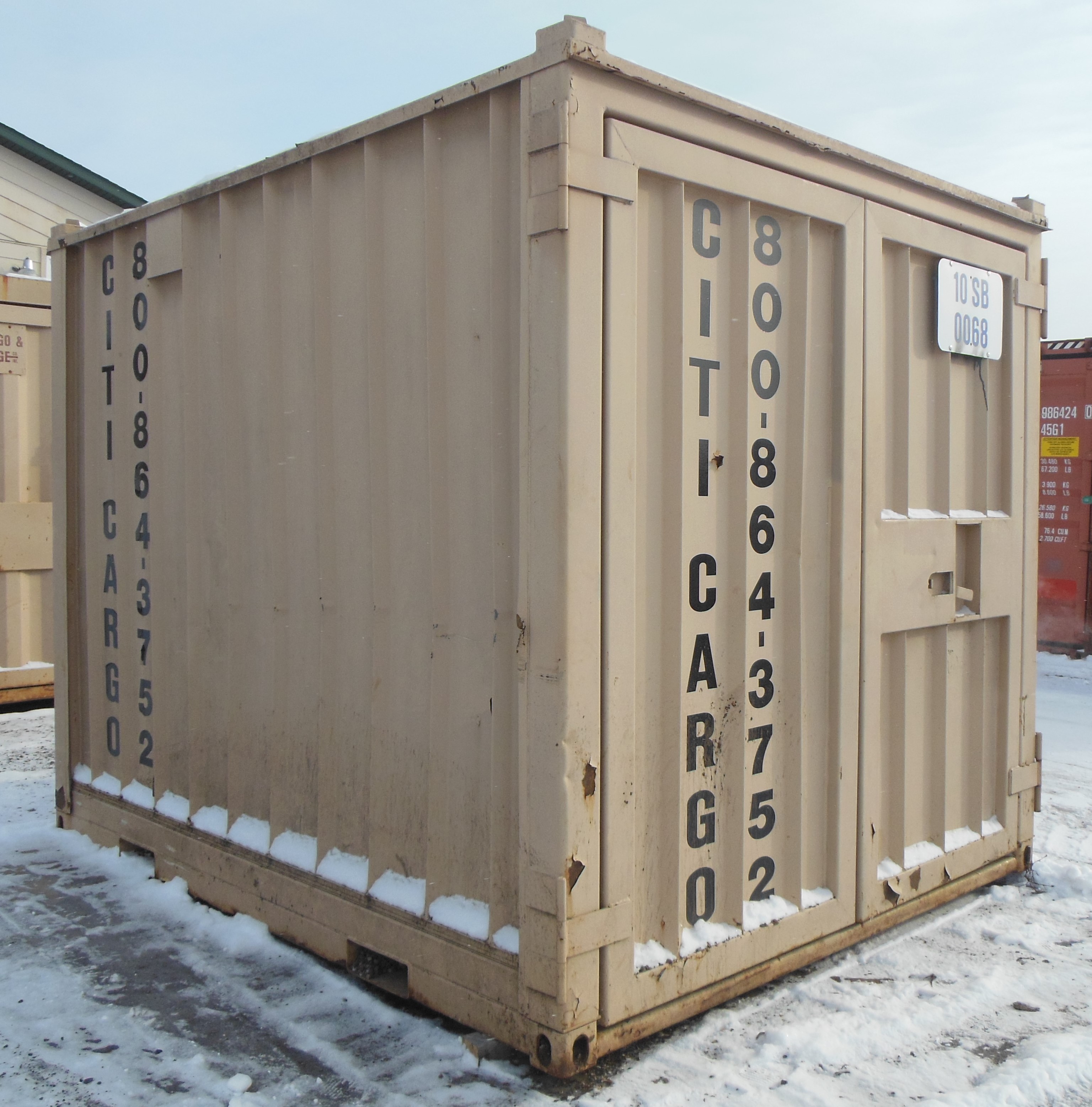 10 Steel Storage Container  10SB 0068