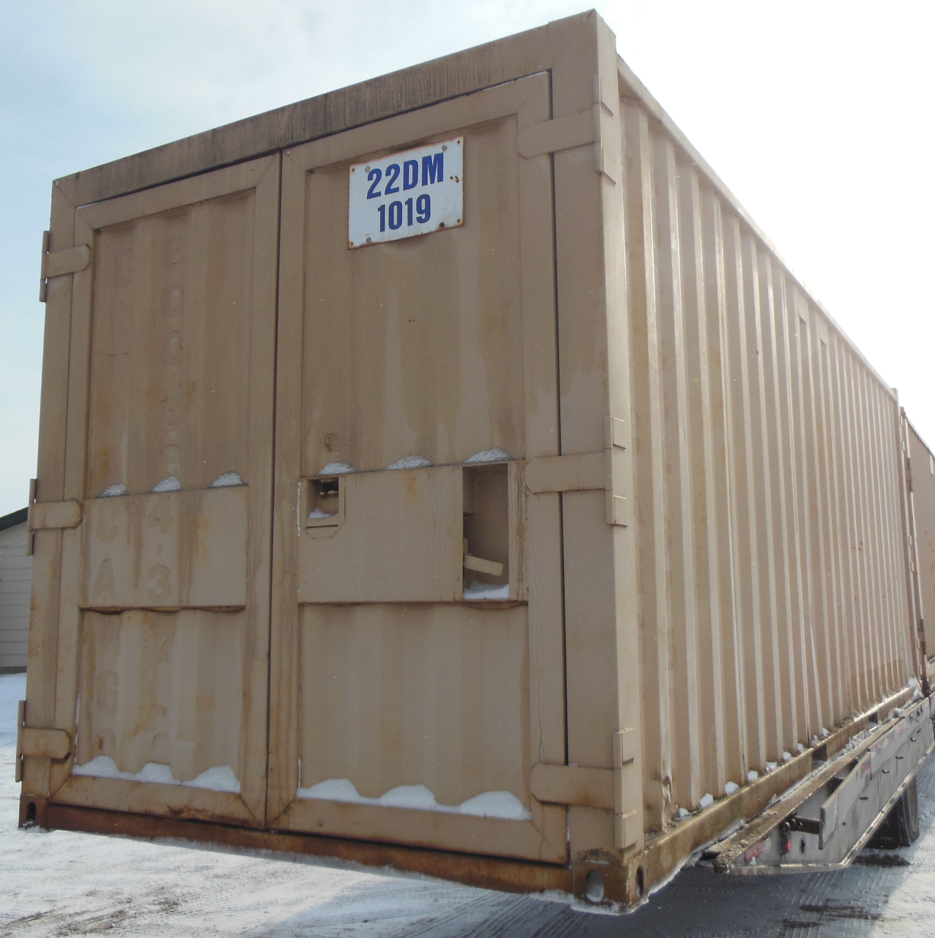 22 Steel Storage Container  22DM 1019