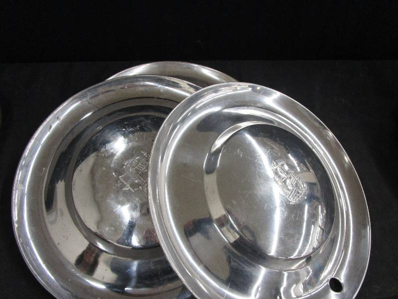 lot 45 image: Hub Caps 3 matching