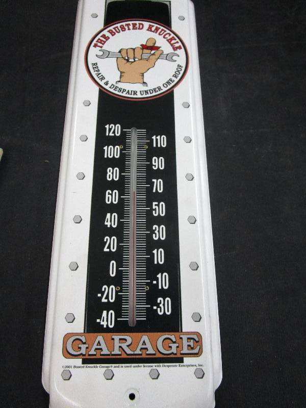 lot 54 image: The Busted Knuckle Gagae Thermometer