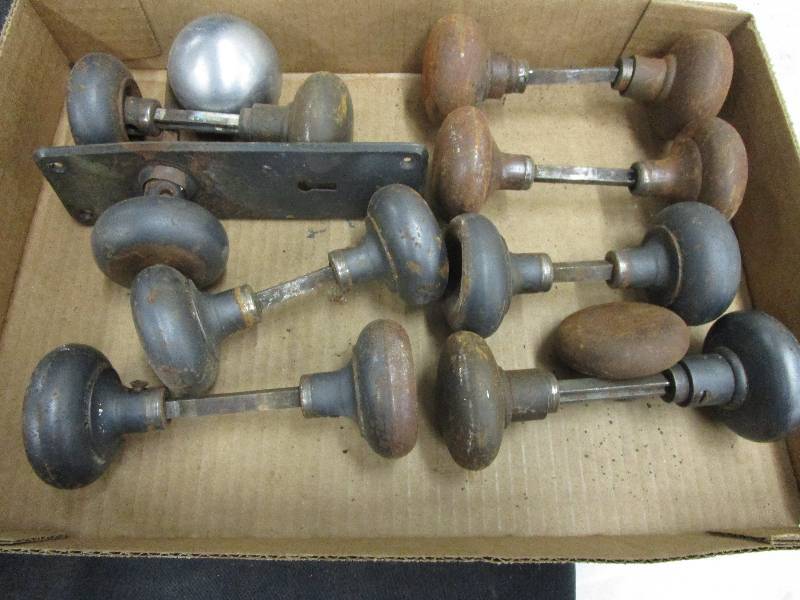 lot 59 image: Antique Doorknobs