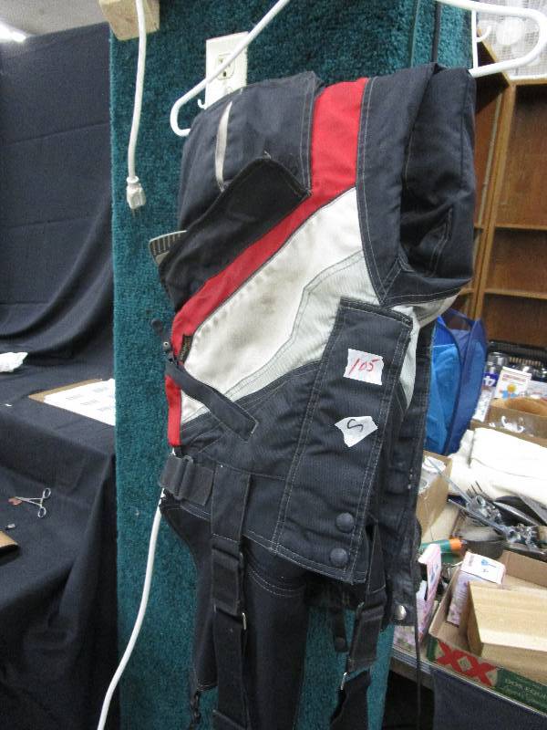 lot 105 image: Castle Snowmobile Bibs - Mens M
