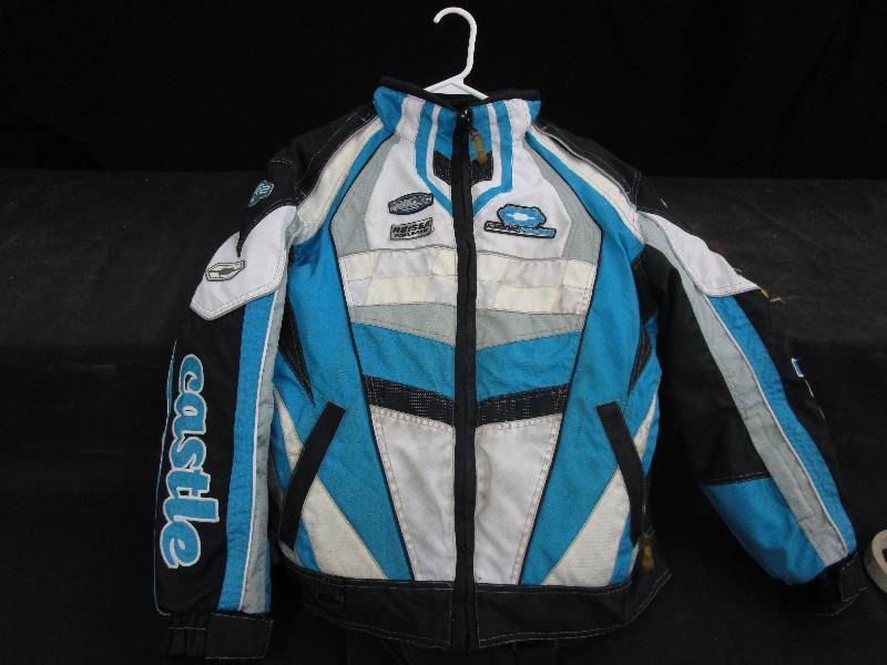 lot 109 image: Castle Snowmobile Jacket & Bibs - Womens XL - Good Condition