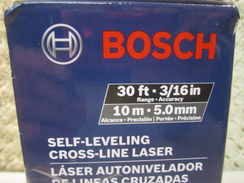 lot 100 image: Bosch Self-Leveling Cross-Line Lase...