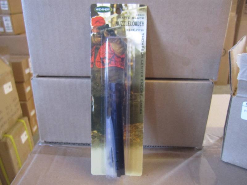 lot 11 image: Box of 6 Weaver 48520 Matte Black M...