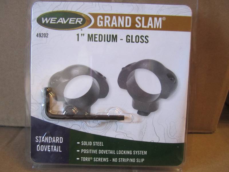 lot 25 image: Box of 12 Weaver 49202 Grand Slam S...