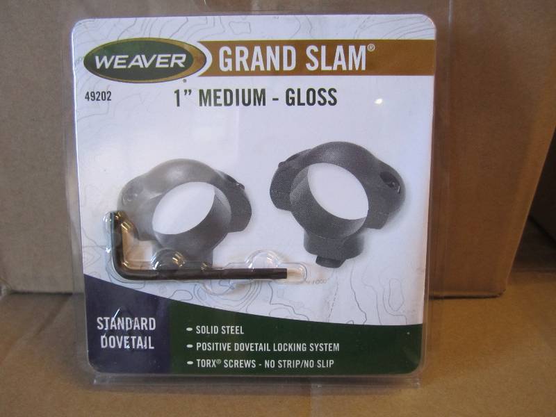 lot 26 image: Box of 12 Weaver 49202 Grand Slam S...