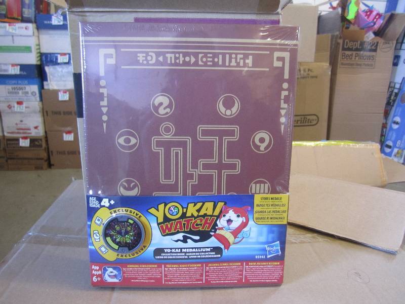 lot 37 image: Case of 4 Yo-Kai Watch Medallium Co...