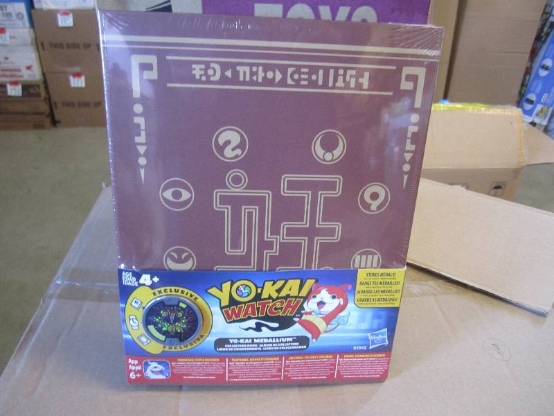 lot 40 image: Case of 4 Yo-Kai Watch Medallium Co...