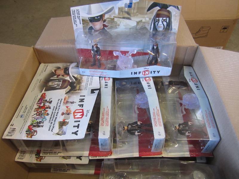lot 41 image: Lot of 10 Disney Infinity Lone Rang...