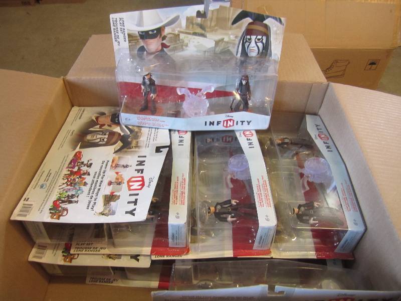 lot 43 image: Lot of 10 Disney Infinity Lone Rang...