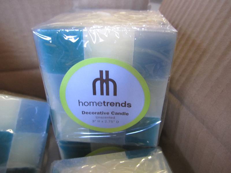 lot 45 image: Case of 24 HomeTrends Decorative Bl...
