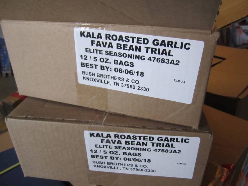 lot 61 image: 2 Cases of Roasted Garlic Kala Bean...