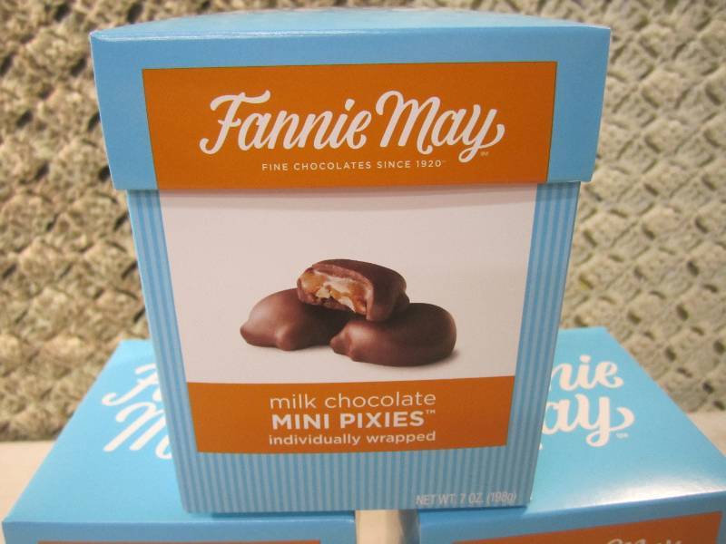 lot 65 image: Lot of 3 Boxes Fannie May Milk Choc...