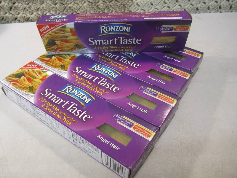 lot 75 image: Lot of 5 Boxes Ronzoni Smart Taste ...