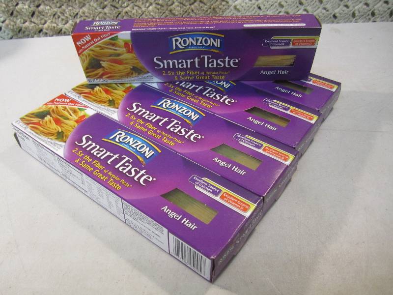 lot 76 image: Lot of 5 Boxes Ronzoni Smart Taste ...