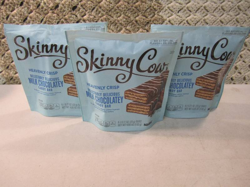 lot 80 image: Lot of 3 Bags Skinny Cow Heavenly C...