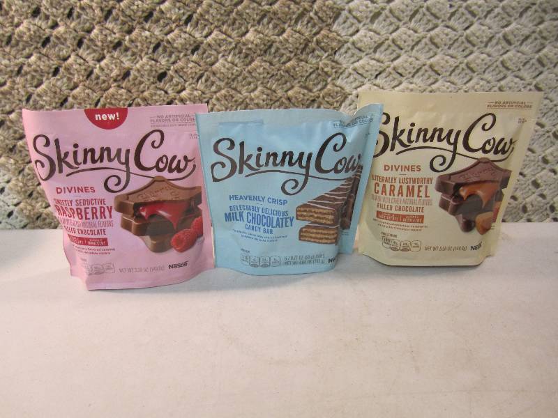 lot 84 image: Mixed Lot 1 each of Skinny Cow Rasp...