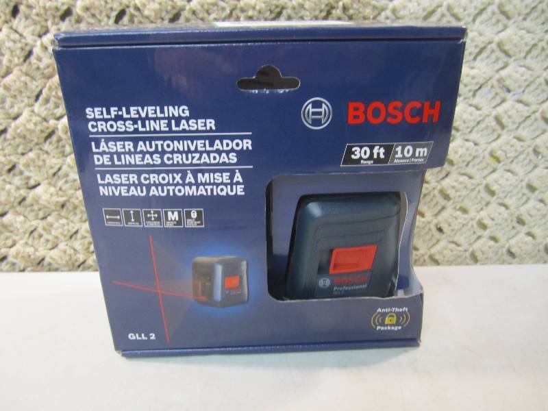 lot 101 image: Bosch Self-Leveling Cross-Line Lase...