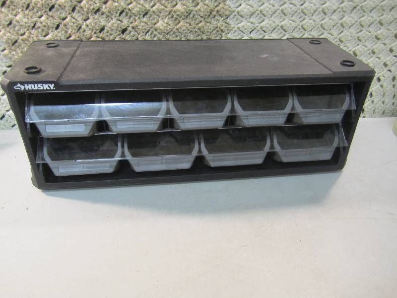 lot 115 image: Husky 9 Drawer Organizer RM4...