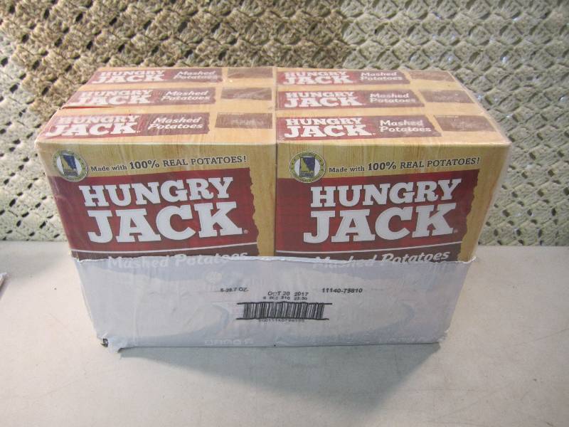 lot 120 image: Pack of 6 Large Boxes Hungry Jack I...