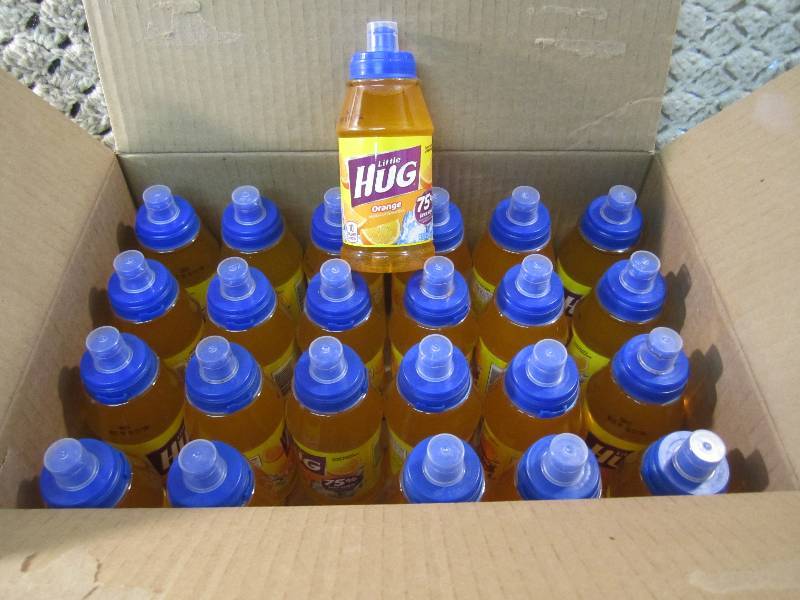 lot 125 image: Case of 24 Bottles Little Hug Orang...
