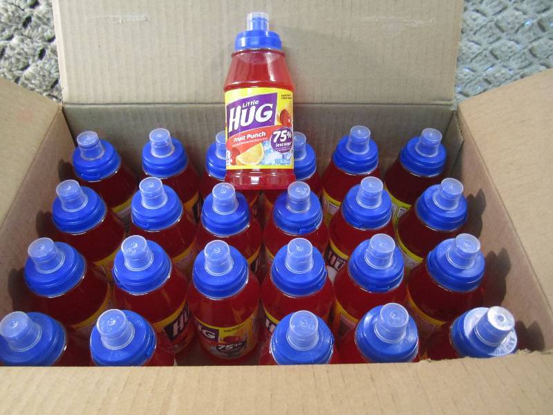 lot 126 image: Case of 24 Bottles Little Hug Fruit...