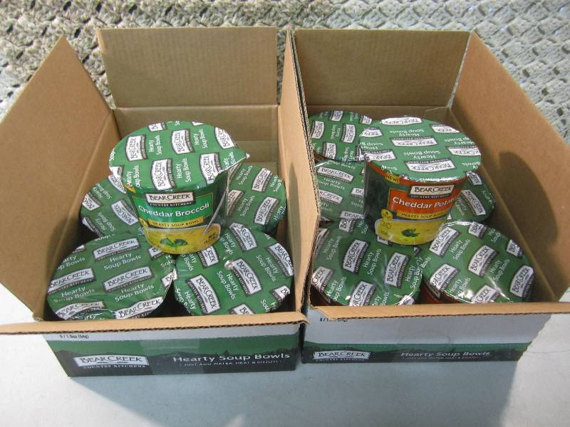 lot 130 image: Lot of Bear Creek Hearty Soup Bowls...