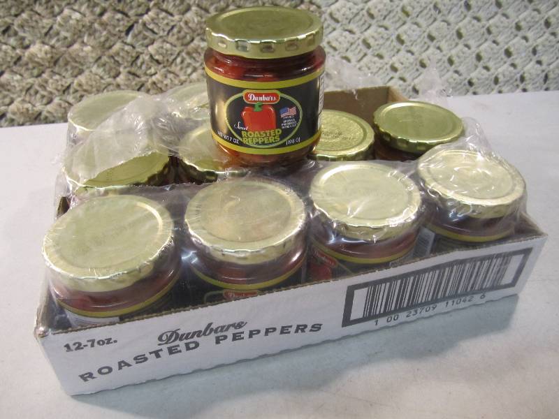 lot 136 image: Lot of 11 Jars Sweet Roasted Pepper...