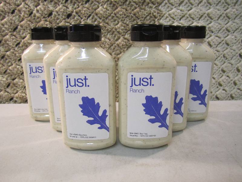 lot 147 image: Lot of 6 Bottles Just Ranch Dressin...