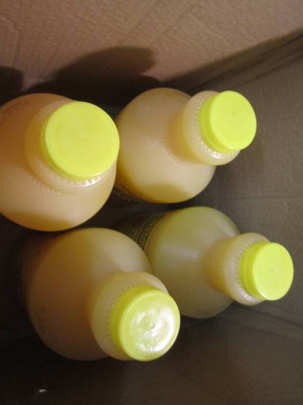 lot 162 image: Lot of 4 Bottles Sunny D Smooth & S...