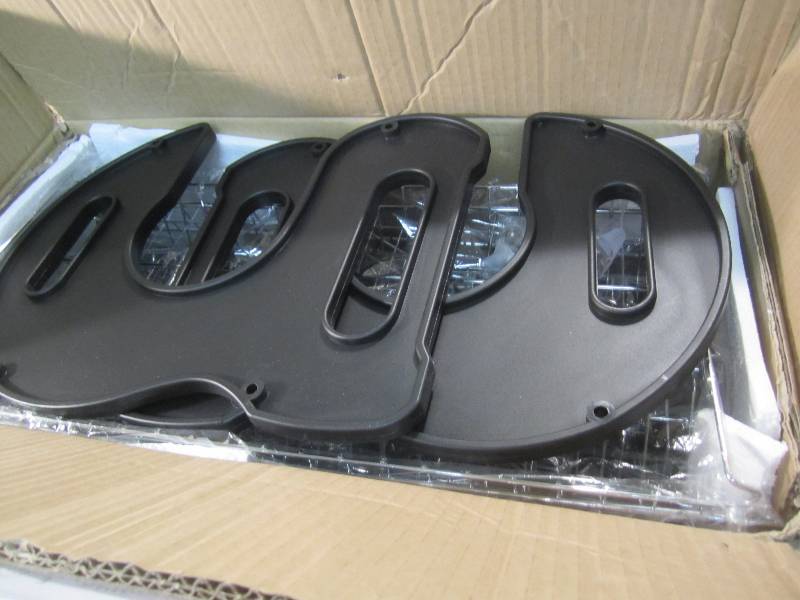lot 183 image: 2 Tier Dish DrainerRack Black Open...