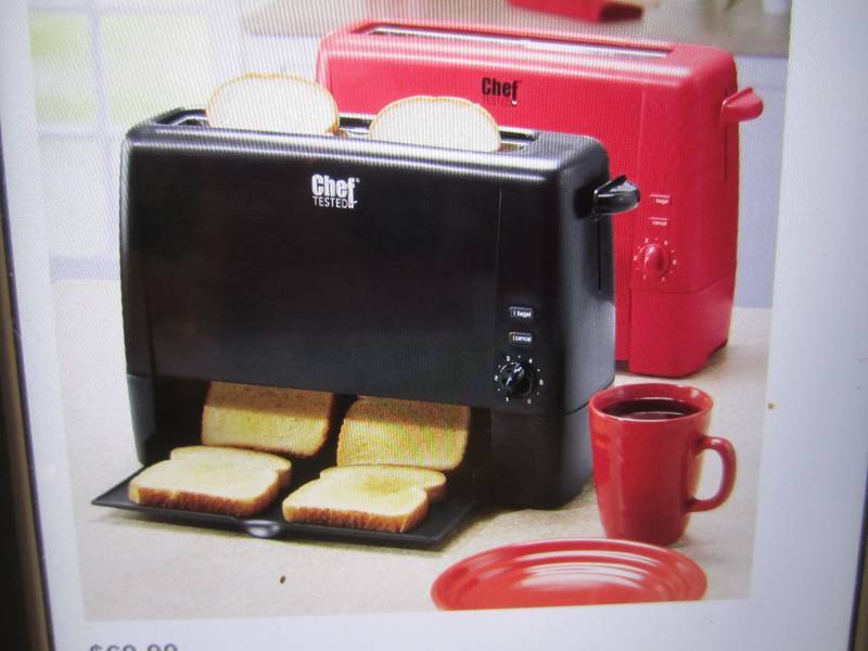 lot 184 image: Chef Tested Toast N Serve Black Op...