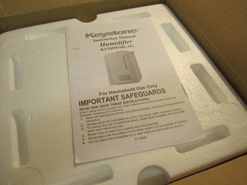 lot 190 image: Keystone Warm Mist Humidifier 1.3 G...