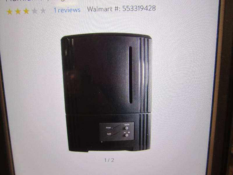 lot 201 image: Keystone Warm Mist Humidifier 1.3 G...