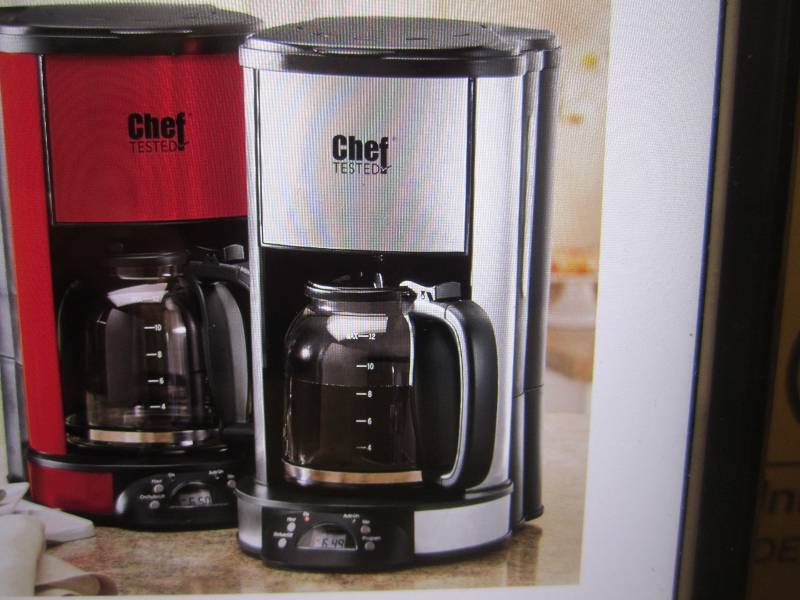 lot 204 image: Chef Tested Stainless Steel 12 Cup ...