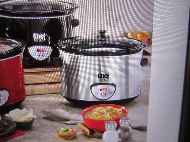 lot 205 image: Chef Tested Stainless Steel 8.5 Qua...
