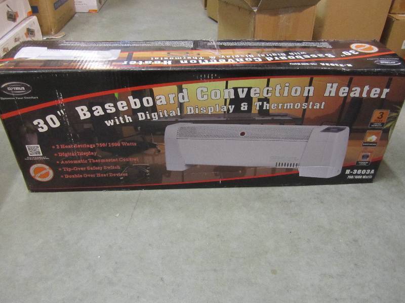 lot 216 image: Optimus 30 Baseboard Convection He...