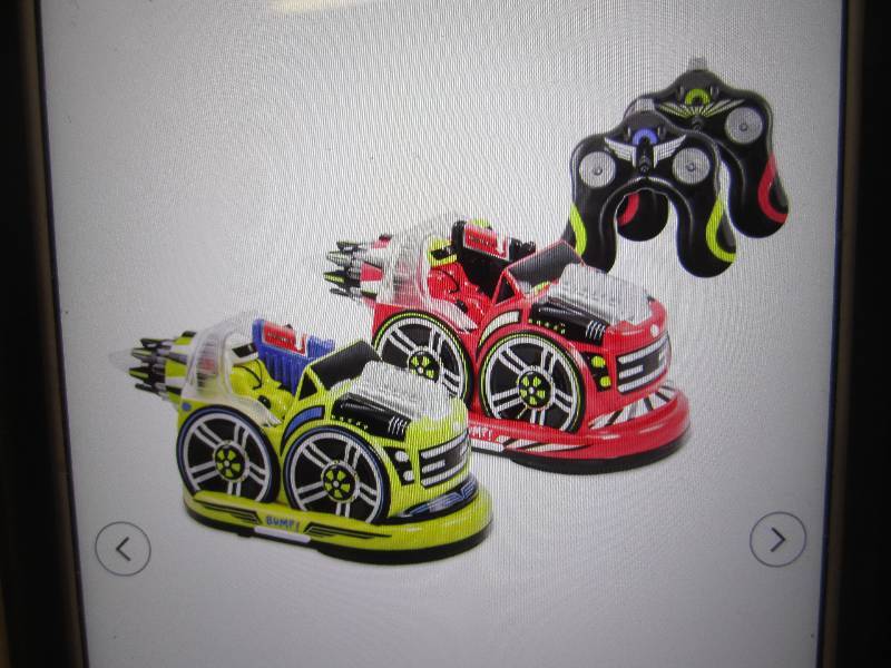 lot 218 image: Kid Galaxy Remote Control Bumper Ca...