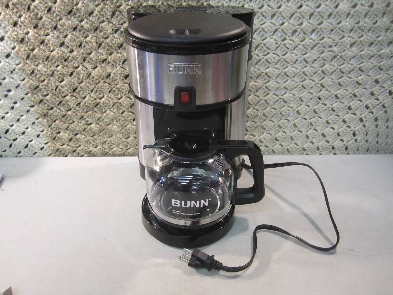 lot 268 image: Bunn Coffee Maker Model NHS-B No Pa...
