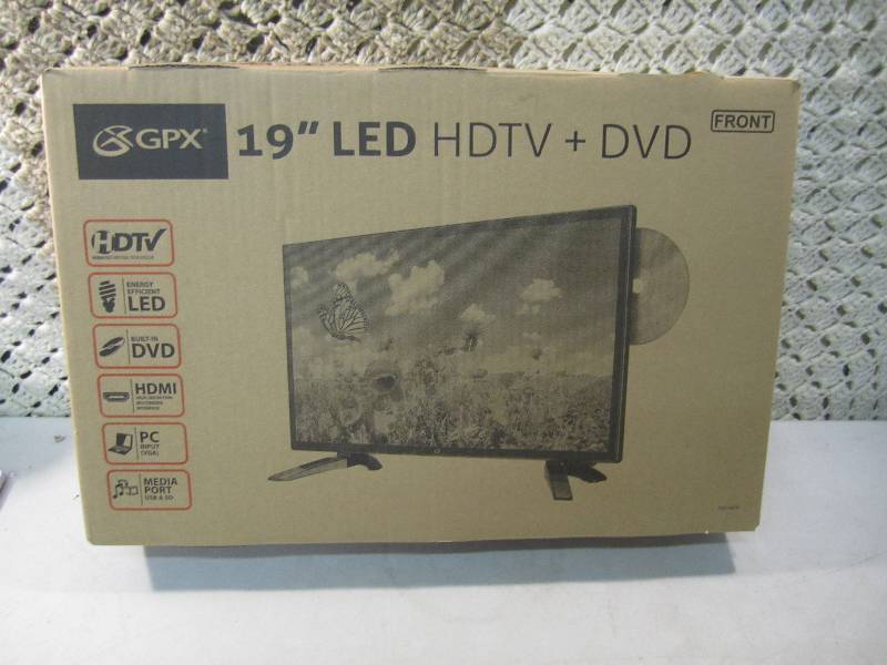 lot 278 image: GPX 19 LED HDTV  DVD Combination ...