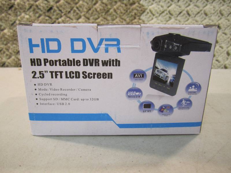lot 281 image: HD Portable DVR with 2.5 TFT LCD S...
