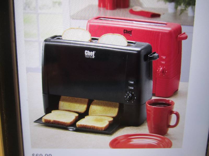 lot 293 image: Chef Tested Toast N Serve in Black...