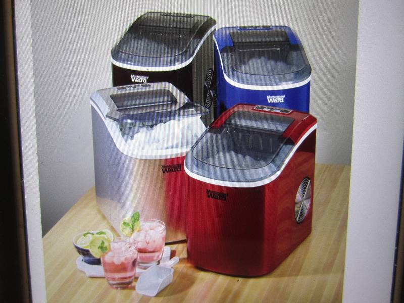 lot 303 image: Compact Portable Ice Maker by Montg...