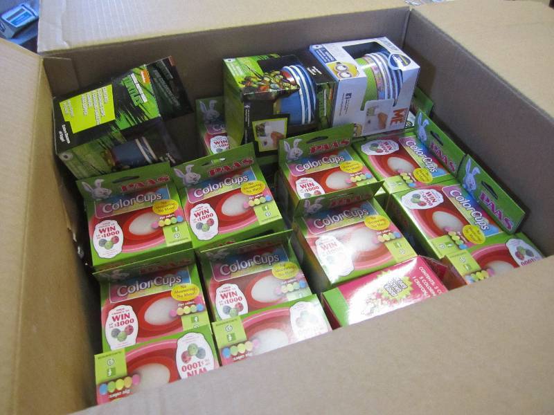 lot 326 image: Large Lot of Easter Egg Coloring Ki...