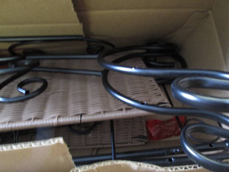 lot 3 image: Scrolled Storage Shelf open box Ret...
